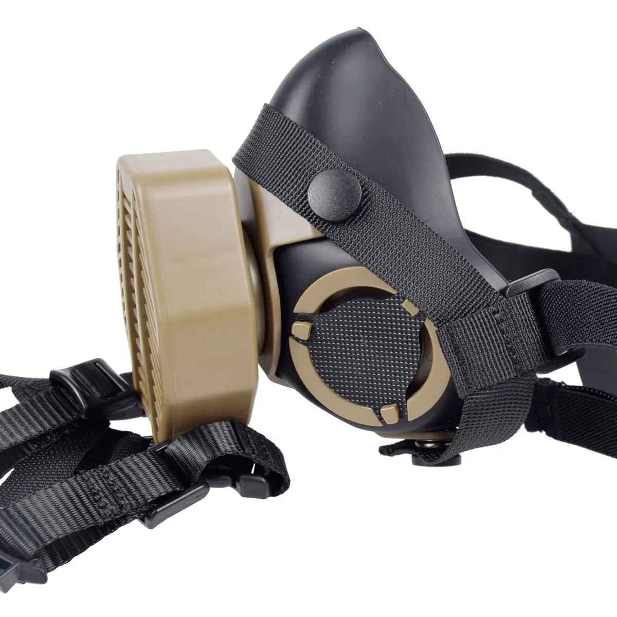 Tactical SOTR Mask Special Operations Respirator With MIC Communication Half-mask HEPA Filtration Against Airborne Particulates