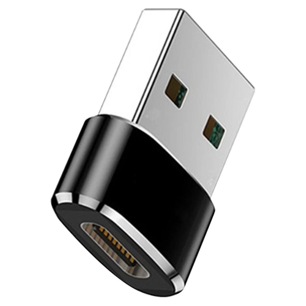 Type-C Female To USB Male Adapter Aluminum Alloy Type C To USB Connector Portable for AirPods Pro/AirPods 1st/2nd/3rd Generation