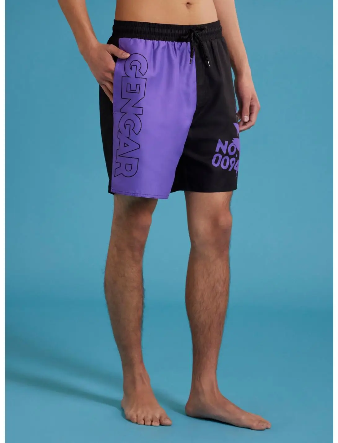 24/25 Summer Super Cool Shorts Original Vacation Vacation Quick Dry Beach Pants Unisex Pokemon Gengar Split Swim Trunks 4