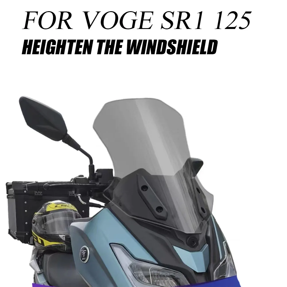 

For VOGE SR1 125 Modified Windshield Heightening And Widening Windshield