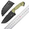 Eafengrow EF154 Fixed Straight Knife Nitro-V Stainless Steel Blade Micarta Handle Fixed Blade Knife Full Tang EDC Tool for Outdo 2