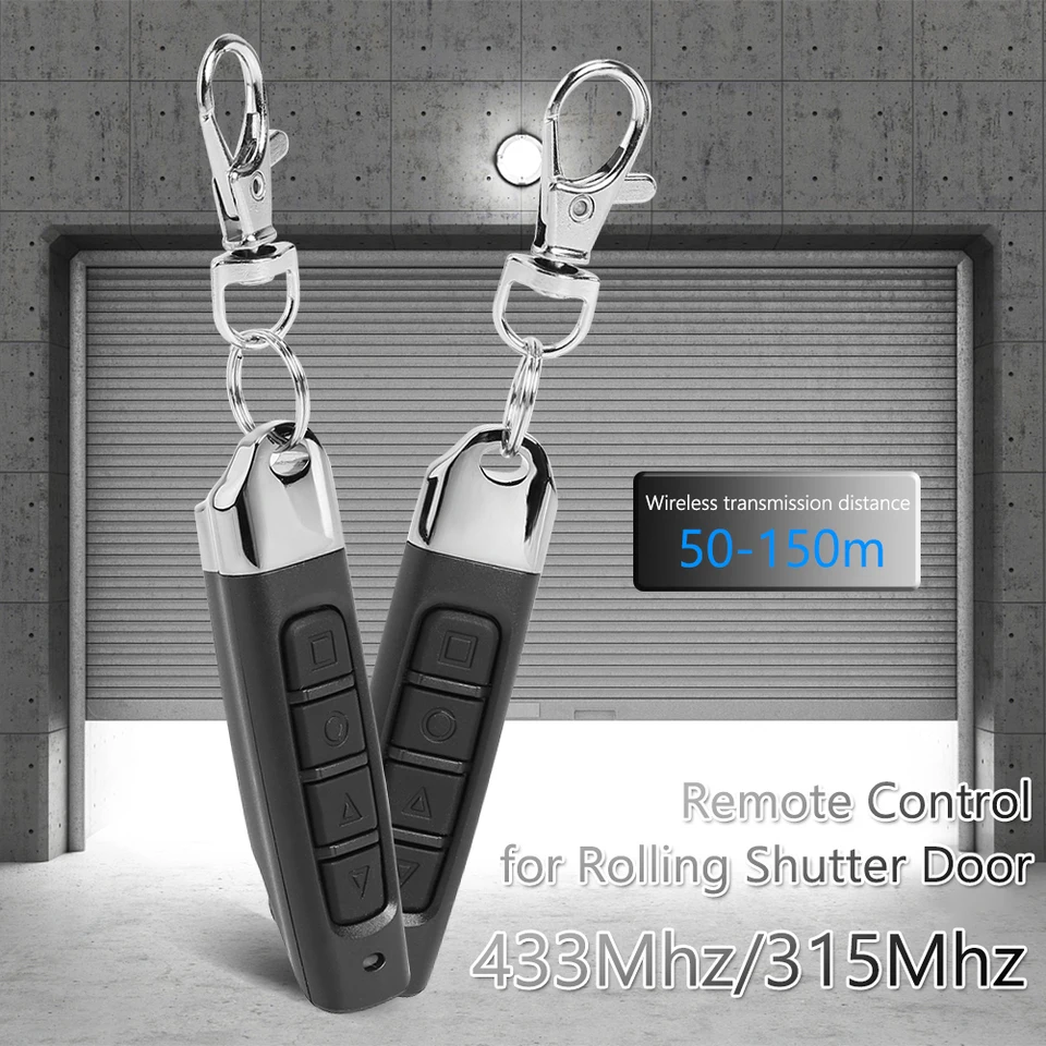 433mhz Wireless Remote Control Garage Door Opener