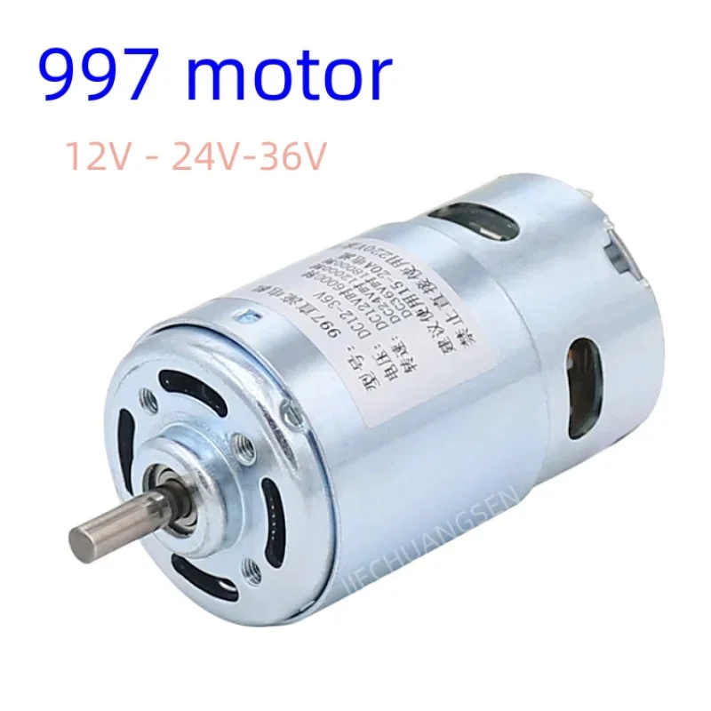 

DC12V-24V Strong Motor 997 High Speed 36V Silent Double Bearing Lathe Buddhist Bead Table Saw Drill Good Motor