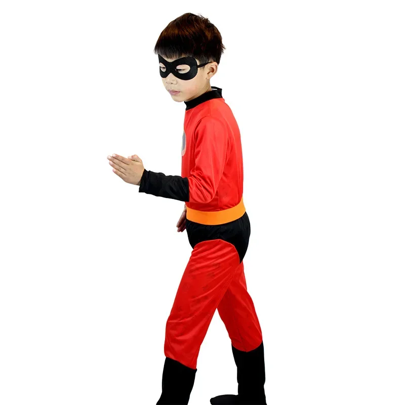 Girls Boys Violet Cosplay Costume Jumpsuit Incredibles Costume Kids Jack Superhero Halloween Fancy Dress Mask Cosplay Jumpsuit Superhero Cosplay Costume Kids Cosplay Costume
