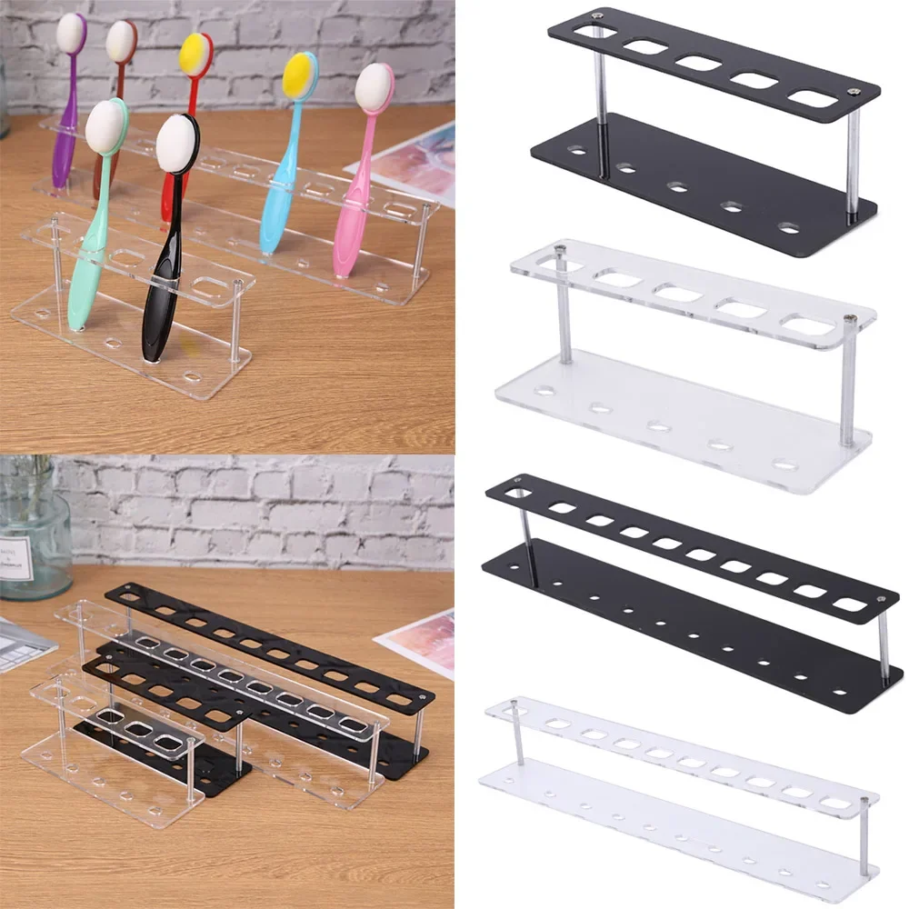 Brushes Holder 5-10 Holes for Holding Collecting Blending Accessories Crafts DIY Handmake Storage Tools