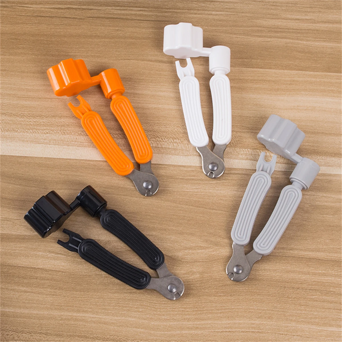 Miwayer Guitar String Winder 3 IN 1 String Peg Winder + String Cutter + Pin Puller Instrument Guitar Maintenance Tool Repair Tool