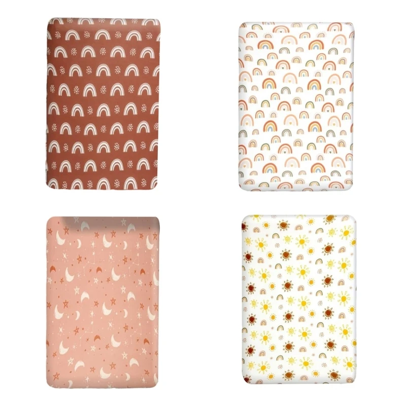 Changing Pad Cover Soft Stretchy Cotton Changing Pad Sheet for Toddlers Newborns W3JF