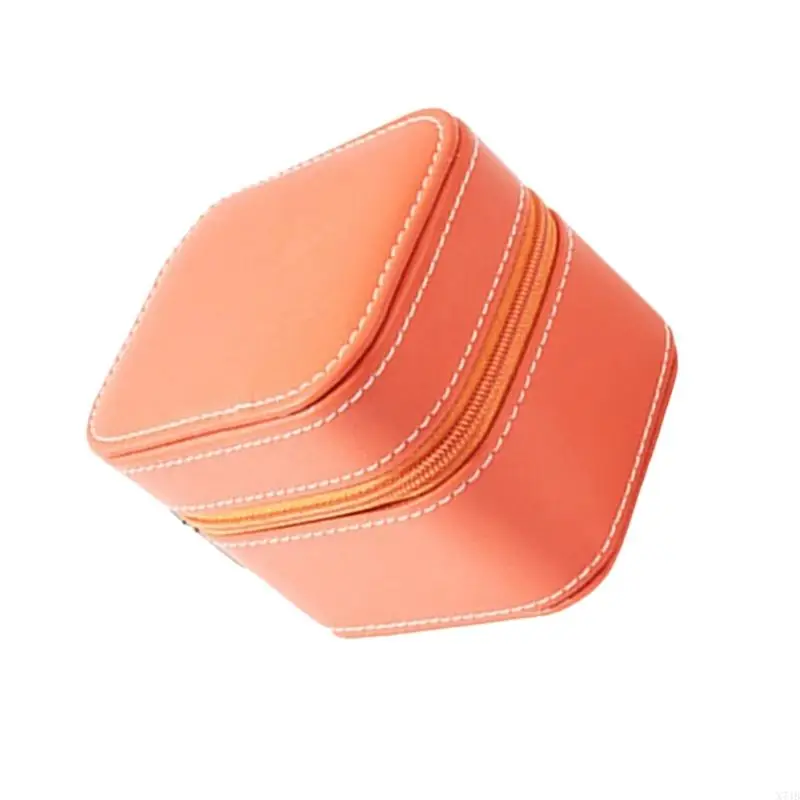 Practical PU Leather Watch Holder Watch Case For Business Trip And Travel Suited And Bracelet Jewelry Organizers