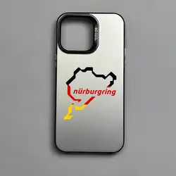 Multicolor Matte Laser Metallic Aurora Cool Car Racing Phone Case - iPhone 15 Pro Max (Z1)