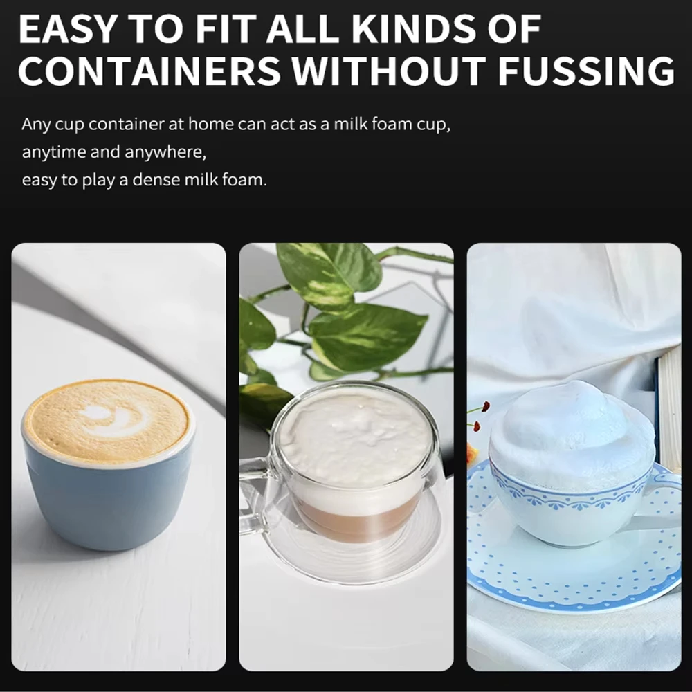 1 electric egg beater battery AA type milk frother, coffee mixer, beverage maker, jam maker, handheld kitchen mixer 4
