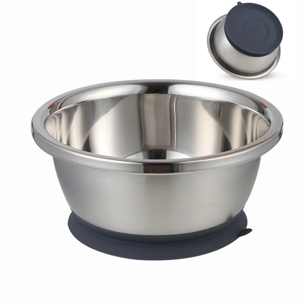 

Stainless Steel Metal Dog Bowls Food Grade Premium Pet Bowls for Food Water Nonslip Rubber Bottom Dishwasher Safe Easy to Clean