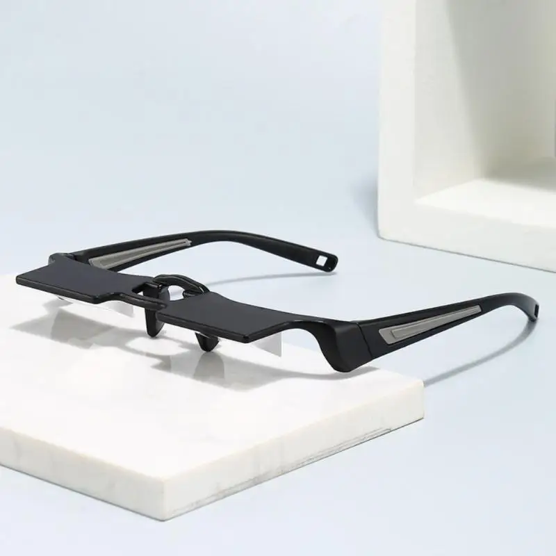 Ultra-light Lazy Glasses Lying Watching TV Horizontal Reading Mirror Full Frame Glasses Lying Reading Special Practical Eyewear reading glasses