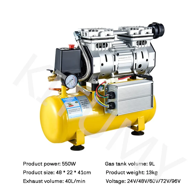 小型空気圧縮機 小型高圧空気圧縮機,12V, 24V, 48V, 60V, 72V,18l,車両用