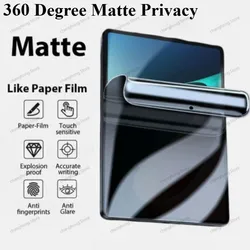 360 Degree Matte Privacy Screen Protector - Anti - Spy Anti - Glare Film (Oneplus Pad 3 13.2)