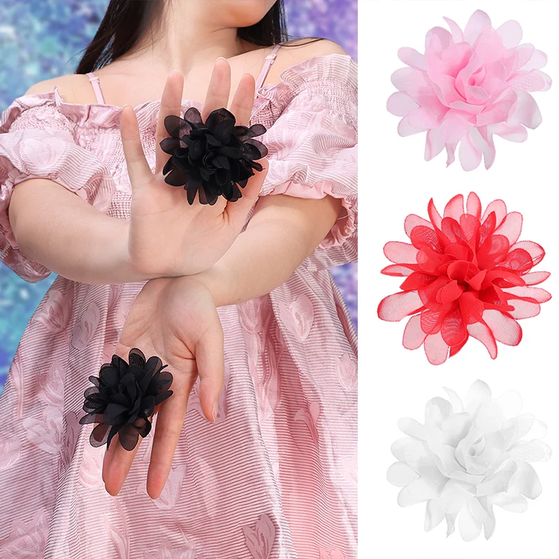 

Новинка 2023, модный реквизит в виде цветка, кольца для сцены, реквизит в виде цветка для танцев, пальцы, украшение для танцев, аксессуар, аксессуары для фестиваля