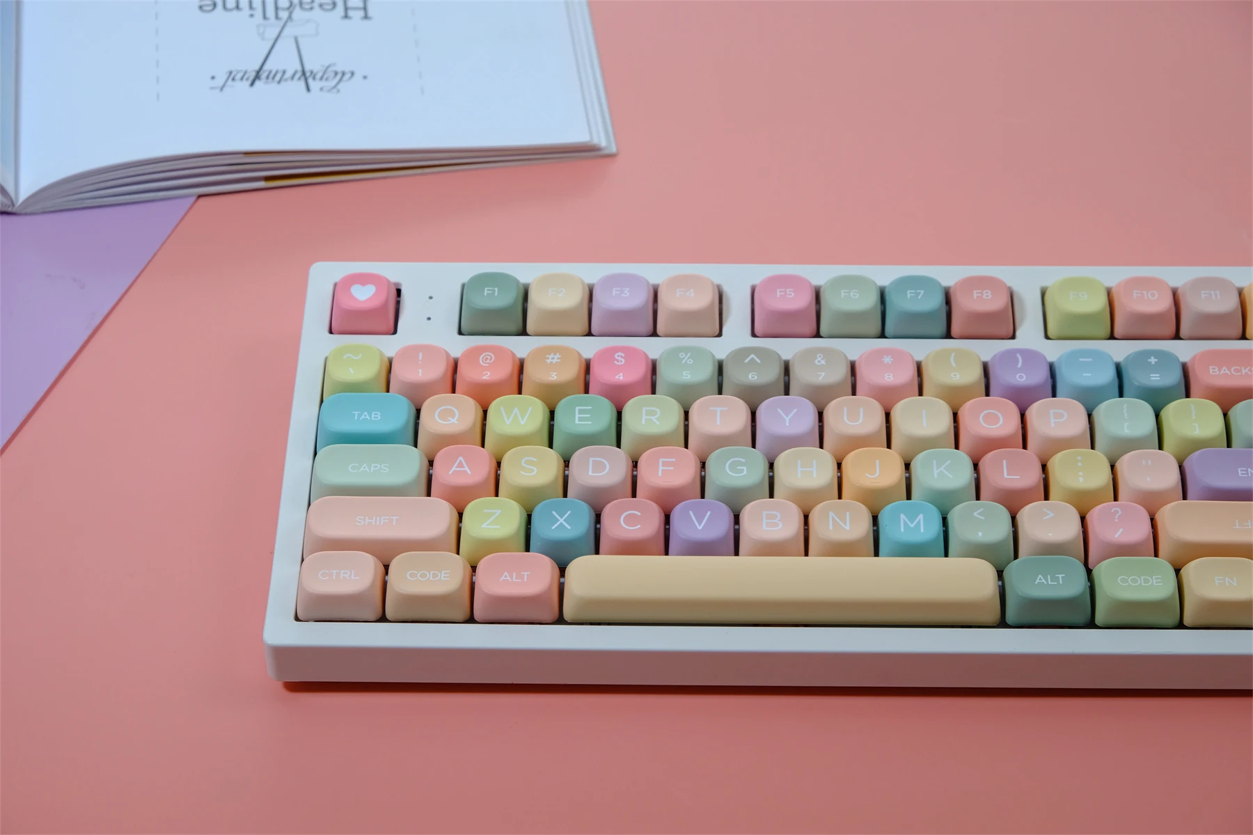MOA Jelly Delights Keycaps, PBT Dye Sub