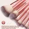 Set de 40 brochas de maquillaje profesionales: Kit Vegan & Cruelty-Free | Emoape
