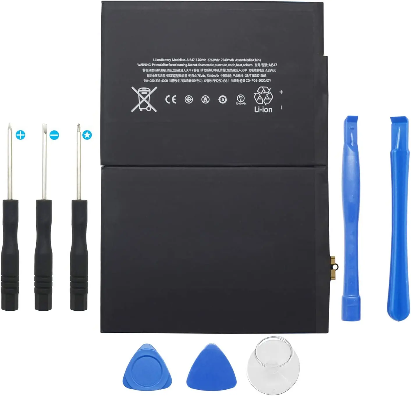 Battery Replacement Batteria Interna Per IPad Air 2 - Nuovo Con Attrezzi, Compatibile Apple, Ricambio Generico Scarpe Jordan Uomo - Foto 8