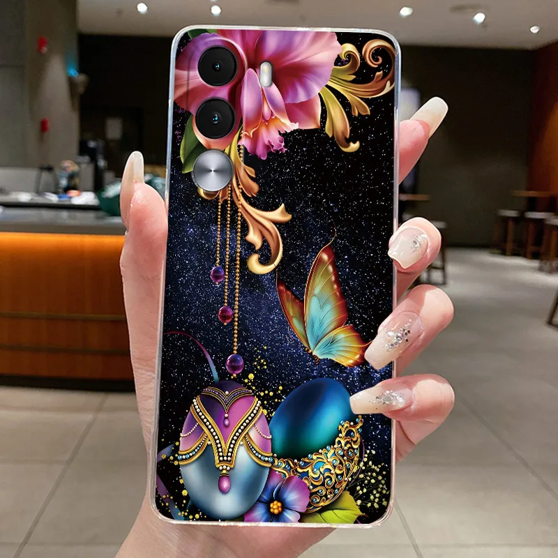 Aesthetic Cute Cat Soft Silicone Transparent Phone Case