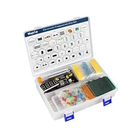 Basic Starter Set Breadboard Jumper Wires Complete Starter Set Power Supply Module LEDs & Resisitor for Arduino/ Raspberry Pi - Image 3