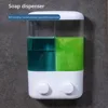 500ML Liquid Soap Pump Dispenser Wall Mount Shower Shampoo Lotion Container Hand Wash Soap Liquid Dispenser for Bathroom Kitchen 2