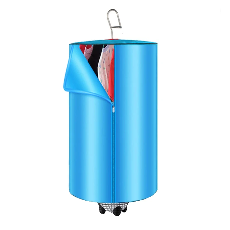 220v 380w Blue Portable Mini Cloth Dryers Electric Clothes Airer High