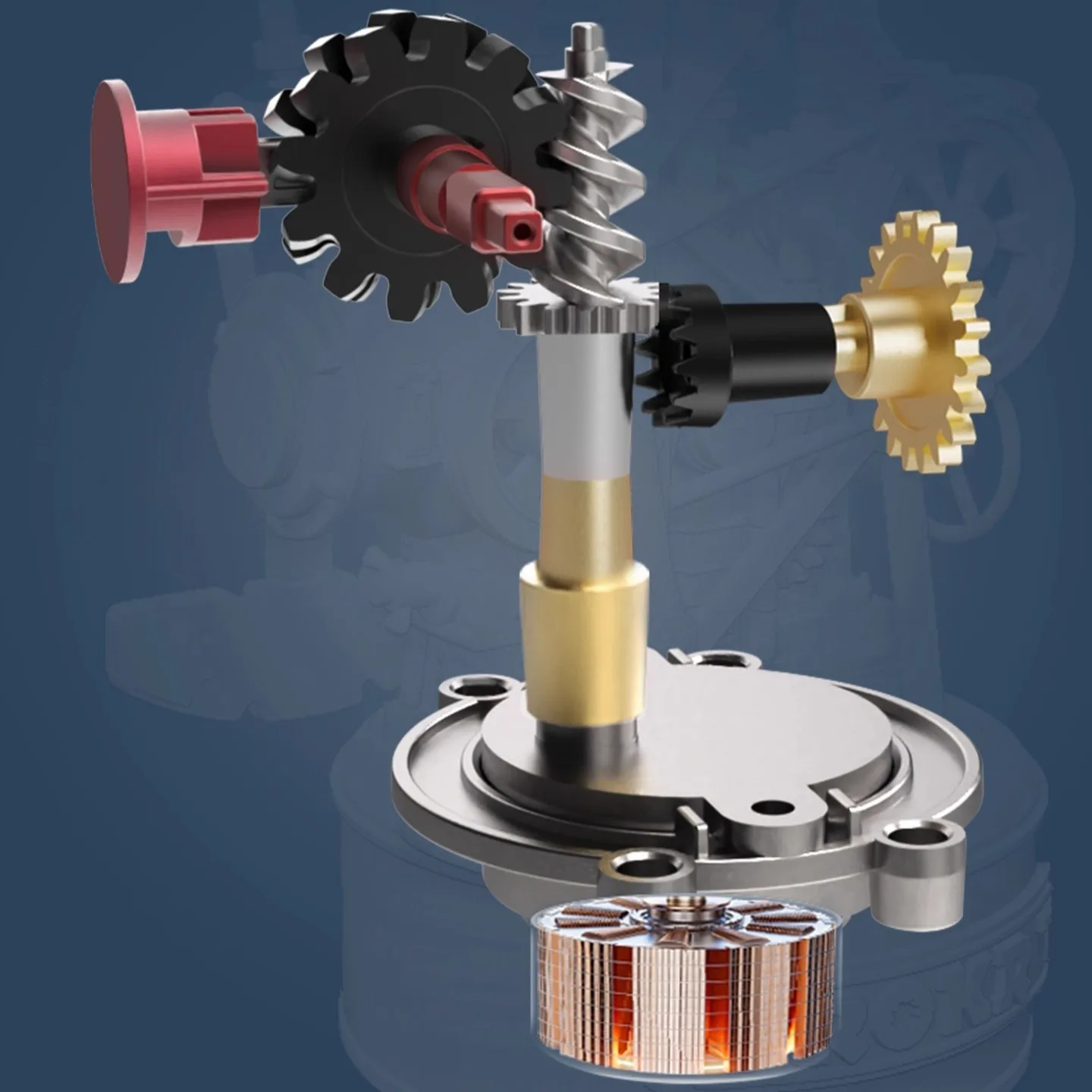 오일 펌핑 머신 모델 조립 키트 127PCS DIY 오일 리그 모델 조명 포함 데스크탑 장식 이동식 모델 조립 키트 장난감