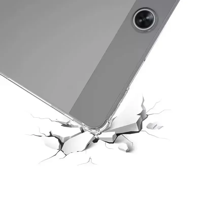 Crystal Clear Tablet Case | Four-Corner Anti-Drop Protection | 11-Inch Display Compatible