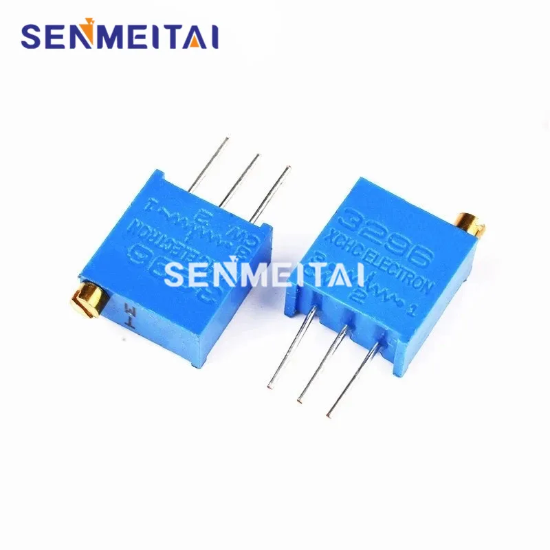 10PCS 3296W Precision Adjustable Resistance Multi-turn Trimming 1K 2K 5K 10K 100K 103 100R Potentiometer