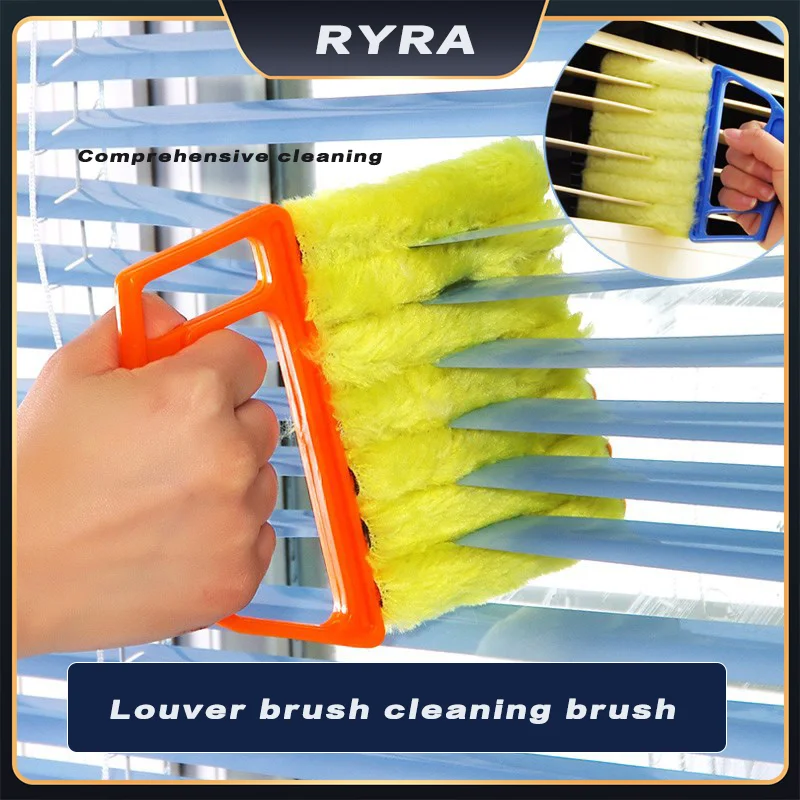 Vent Blinds Cleaner Cloth Brush Microfiber Cleaner Brush Air Cleaning Cloth Window