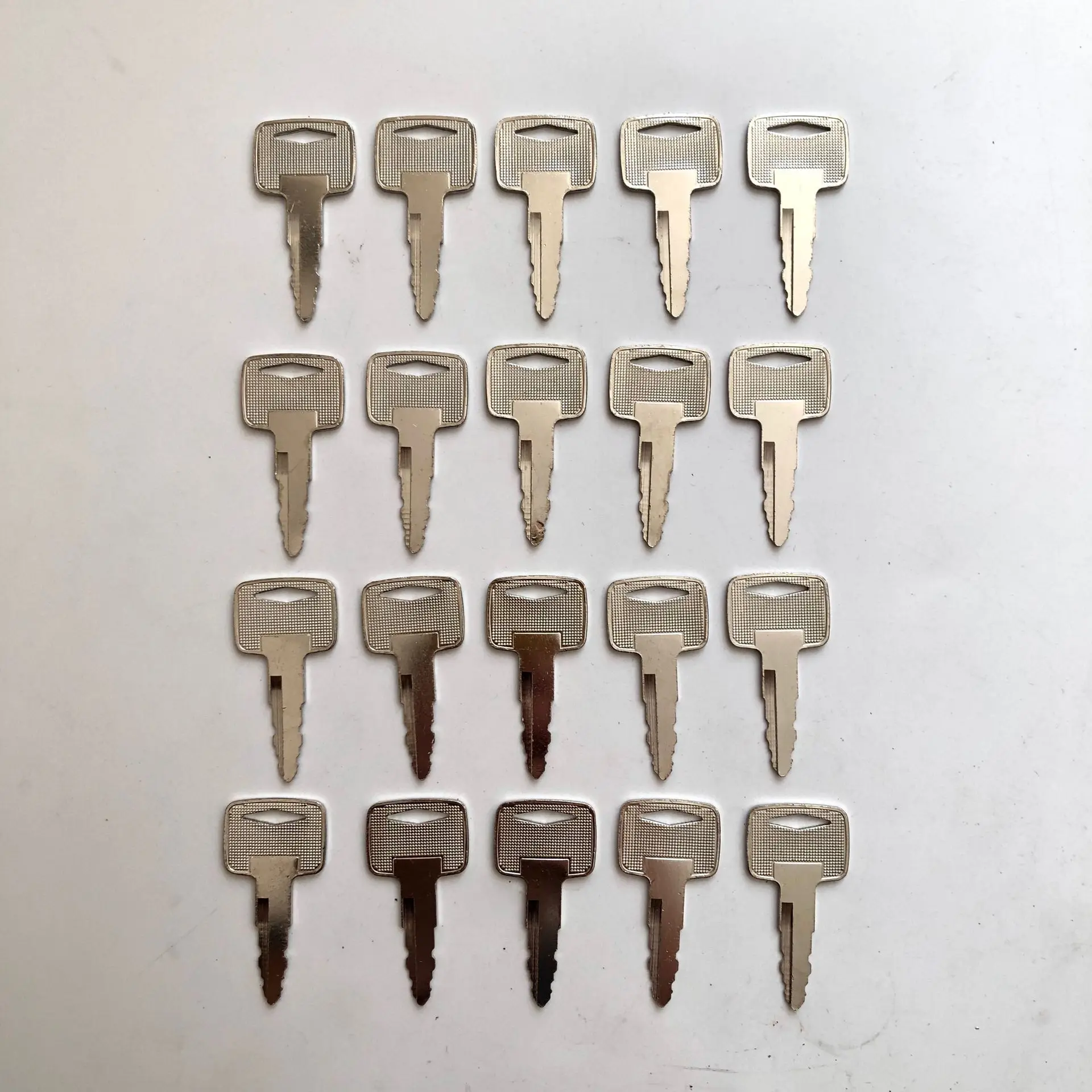

20 PCS A5160 Ignition Key For Mitsubishi For Caterpillar Forklift 91A07-01910 Lift Truck
