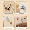 WORTHBUY Desktop Cute Cable Organizers Holder Clips Desk Tidy Organiser Self Adhesive Cable Management Office Wire Cord Holder 6