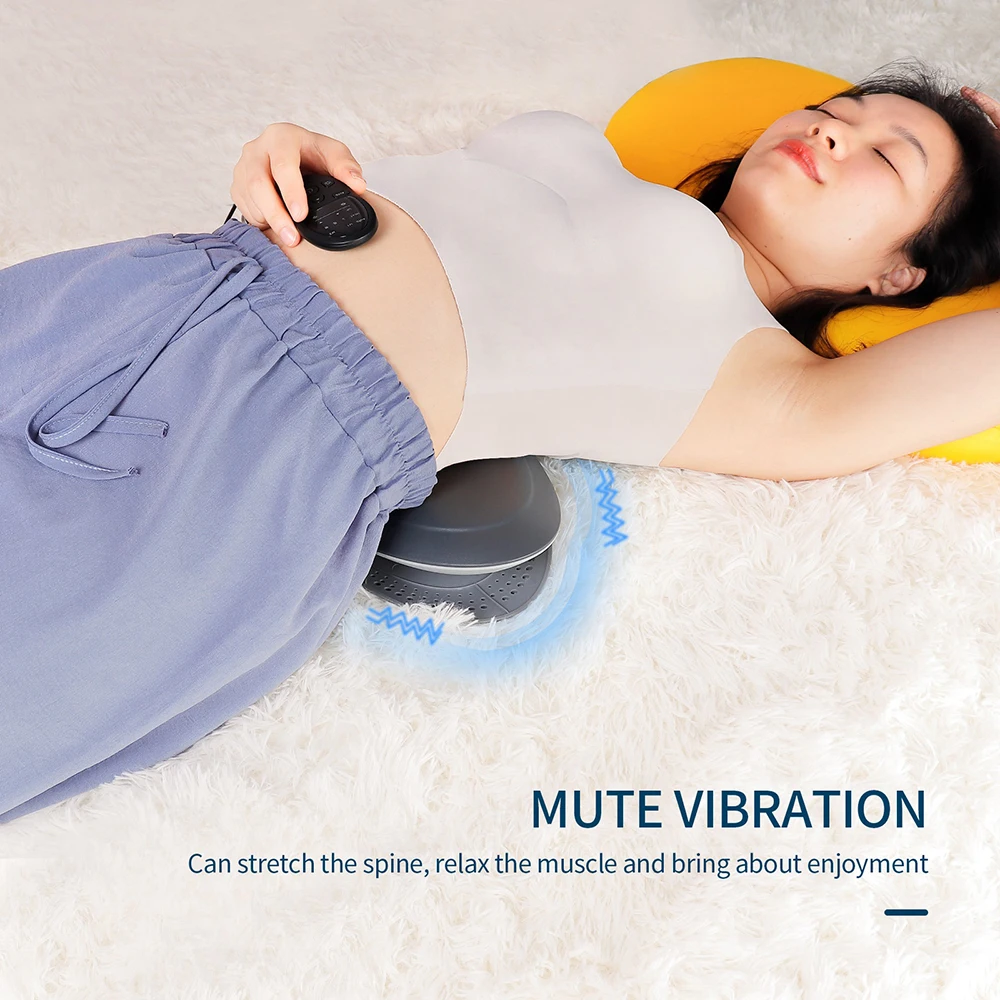 Elektrische Lendenwirbelsäule Traktion Vibration Massager Airbag Wirbelsäule Unterstützung Zurück Massage hine Taille maseador_voghion.com