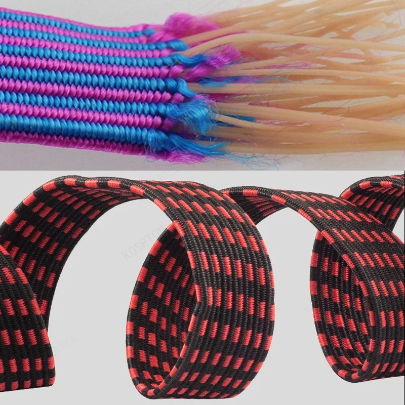 Motorcycle Elastics Rubber Luggage Rope Cord Hooks Bikes Rope Tie Auto Luggage Roof Rack Strap Fixed Band Hook Car Accessories
