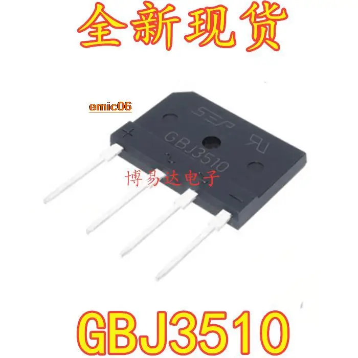 

10pieces Original stock GBJ3510 KBJ3510 35A 1000V /