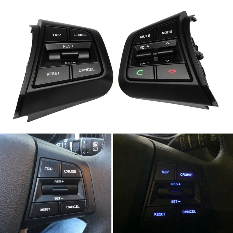 

1 пара кнопок управления круиз-контролем на руль для Hyundai Creta IX25 1,6 л 96710-C9000 96710C9000