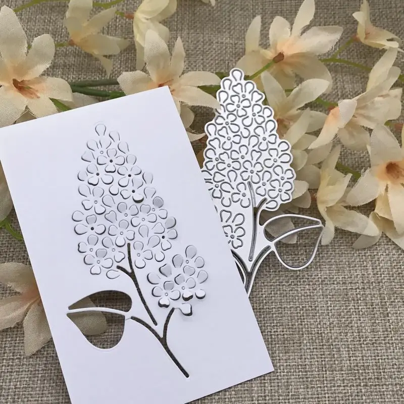 꽃 배경 프레임 금속 절단 다이 스텐실, DIY 스크랩북 장식 엠보싱 공예 다이 커팅 템플릿