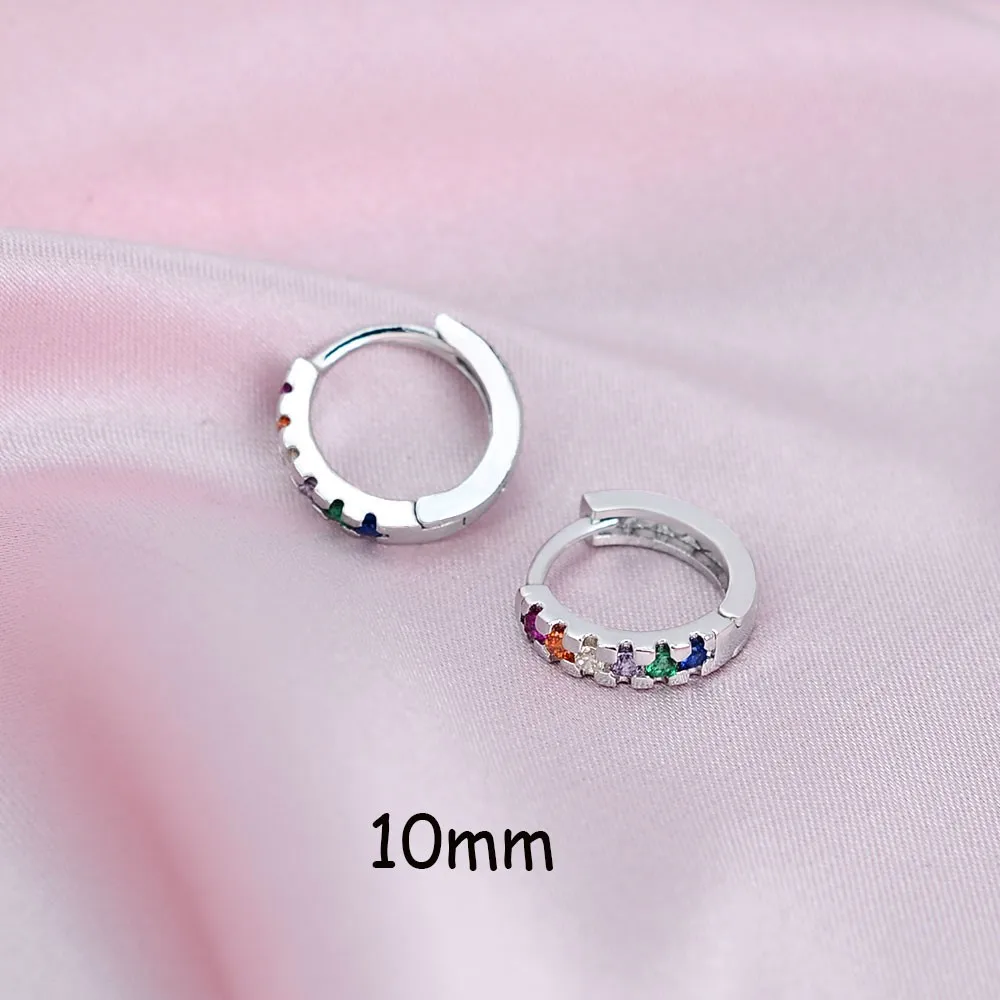 Silver rainbow 10mm