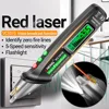 Intelligent Voice Broadcast Tester Pen 12V-1000V Infrared Sensor Positioning Voltage Tester Electric Wire Detector 5