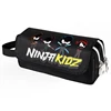 2023 NEW Ninja Kidz Cartoon Children Pencil Case Multi Layer high quality Student Stationery Box Stationery Storage Bag 3