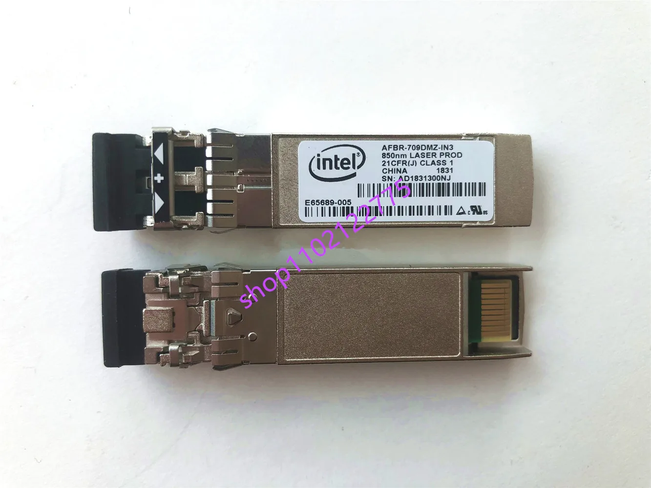  10gb Sfp  ġ/AFBR-709DMZ-IN3/E65689-005/E10GSFPSR/850NM X520 X710 Ʈũ ī Ʈũ  Ϲ