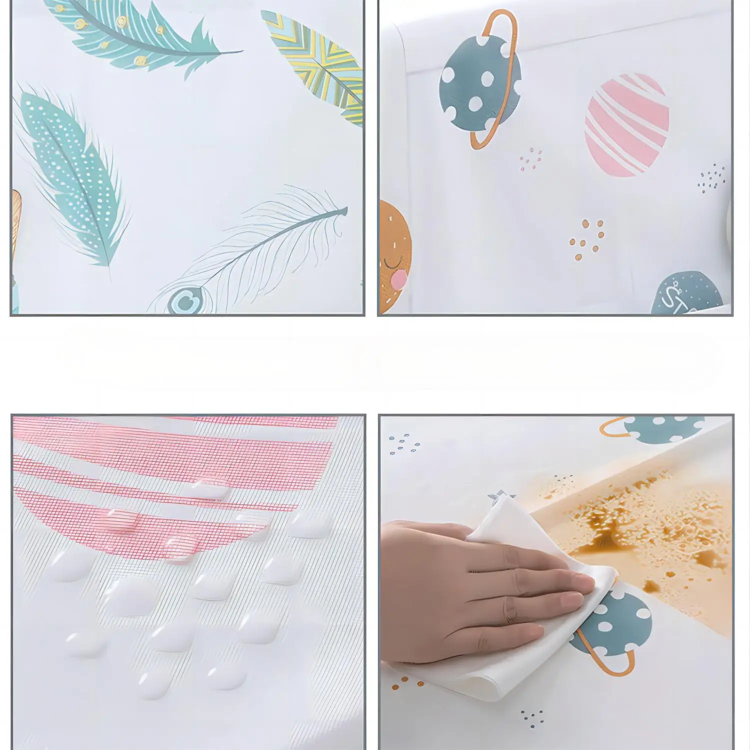Refrigerator Dust Cover Storage Bag Washable Printing Multi-purpose Household Washing Machine Cabinet Dust Protection Cover dust cover