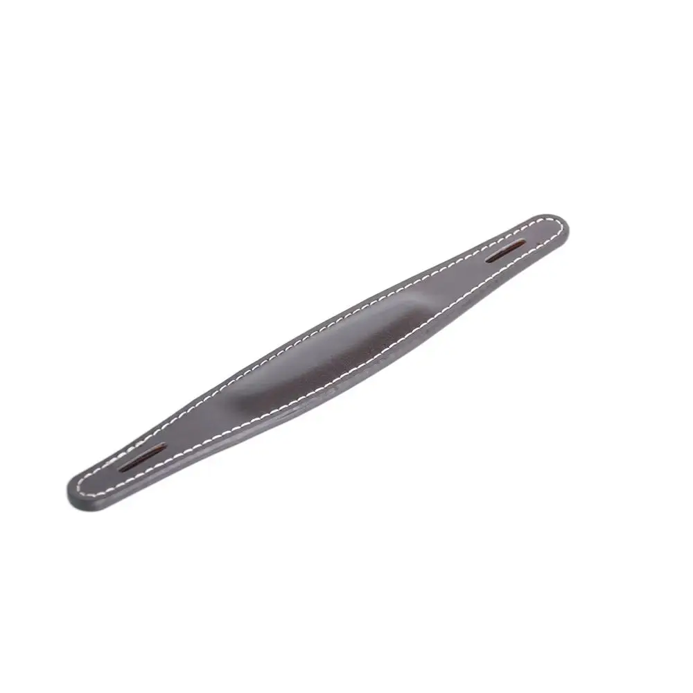 

1pc Black Artifical Leather Handle For Guitar Tube Amplifier Cabinet Audio DIY