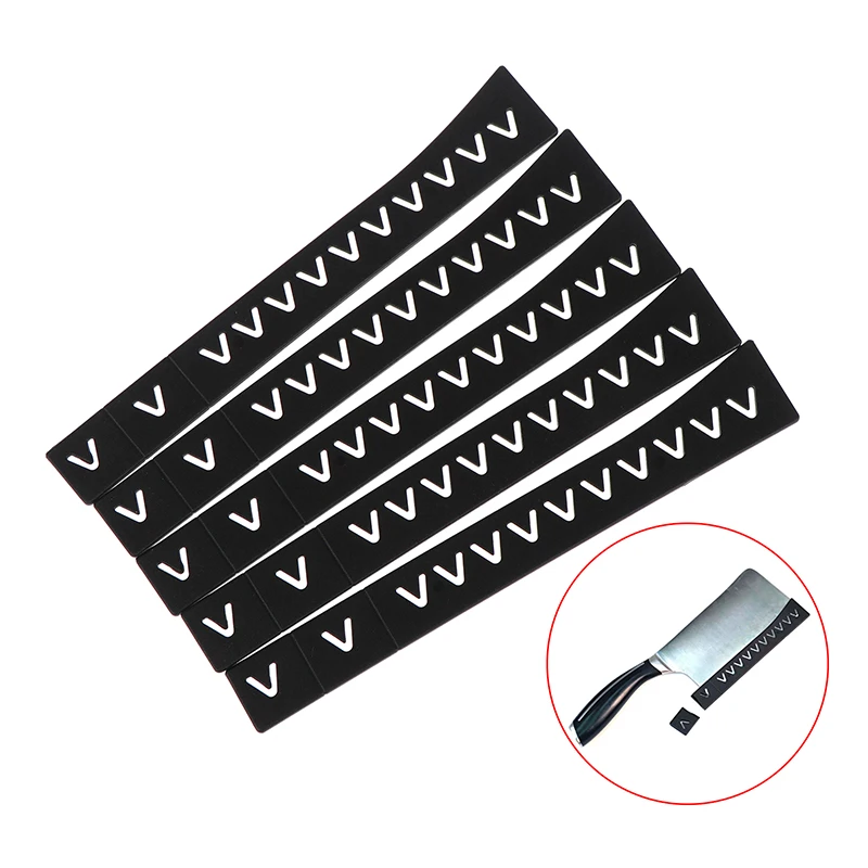 5/10Pcs Blade Protection Strip Kitchen Outdoor Knife Scabbard Anti-Cut Chef's Knife Fruit Knife Universal Knife Cover