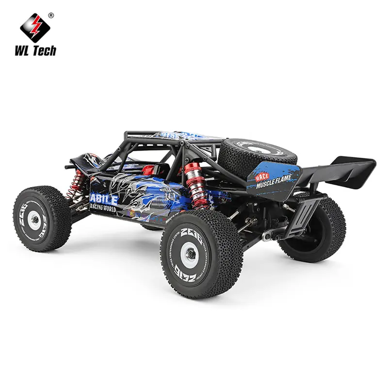 WLtoys 124018 1:12 4WD 55Km/H RC Racing Car Remote Control High Speed Off-Road Drift Shock Absorption Adults Boys Toys Kids Gift 5