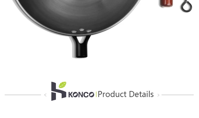 Chinois (Traditionnel Poêle Wok En Fonte, Woks Et Poêles À Frire Martelés À  La Main Avec Fond Rond Pour Faire Sauter, Griller, F,270 - Cdiscount Maison