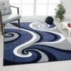 Modern Swirls Carpet for Living Room Home Decor Sofa Table Large Area Rugs Anti-slip Hallway Balcony Rugs Bedroom Floor Mat 2