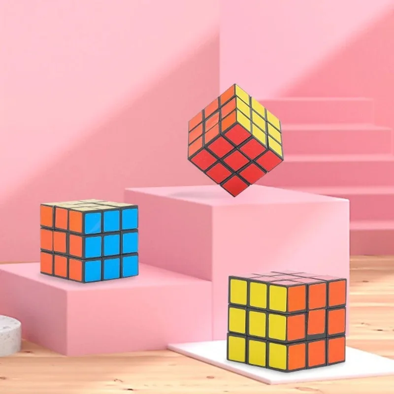 1cm Mini Magic Cube Toys Mini Small Size 3x3x3  Puzzle Cube Rotated Learning Education Toy for Children Reward Gift