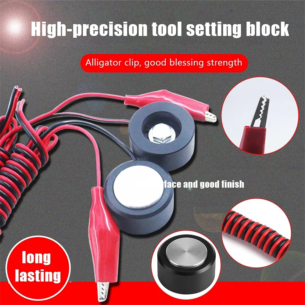 CNC Z Axis Router Mill Touch Plate Setting Probe Milling Engraving Machine Instrument Tool Zero Sensor DIY Engraving Hine Tools laser engraving machine wood router machine cnc engraving machine parts wood carving tools engraving machine handle
