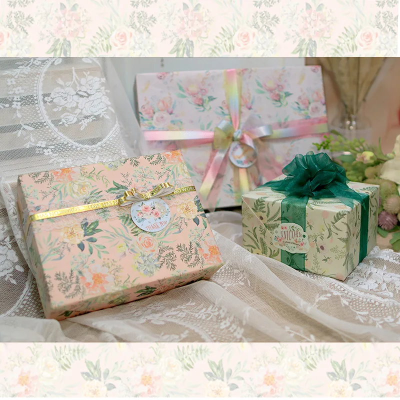 5070cmMatteWhiteCowhideGiftWrappingPaperThickTexturedElegant